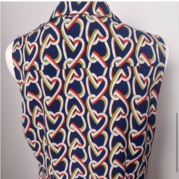 CAbi Blue and White Sheath dress - Picture 4 of 11